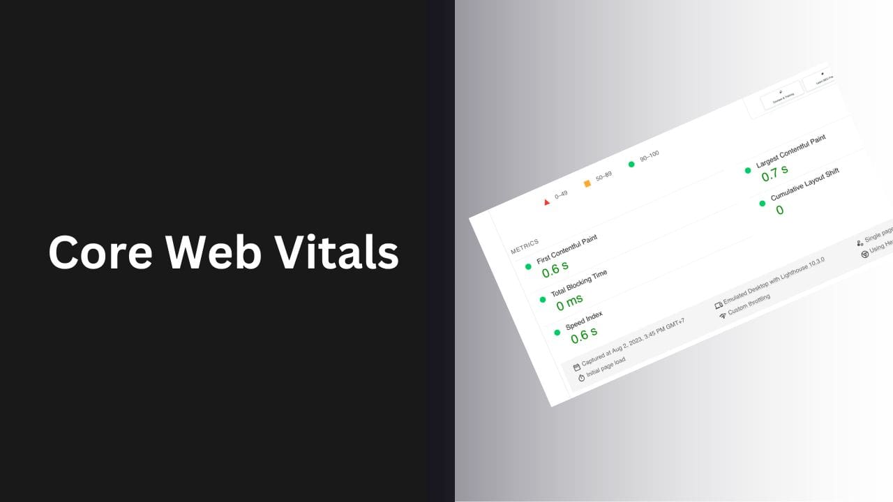 Core Web Vitals เมทริกซ์สำคัญ วัด UX ของ SEO